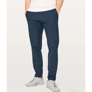 Lululemon Commission Performance Pants Warpstreme Mens 34x29 Slim Fit 5 Pocket